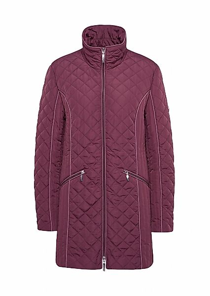 GOLDNER Steppjacke "Longsteppjacke mit Kontrastpaspeln" günstig online kaufen