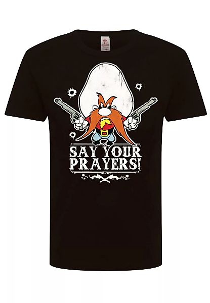 LOGOSHIRT T-Shirt "Looney Tunes - Yosemite - Say Your Prayers", mit coolem günstig online kaufen