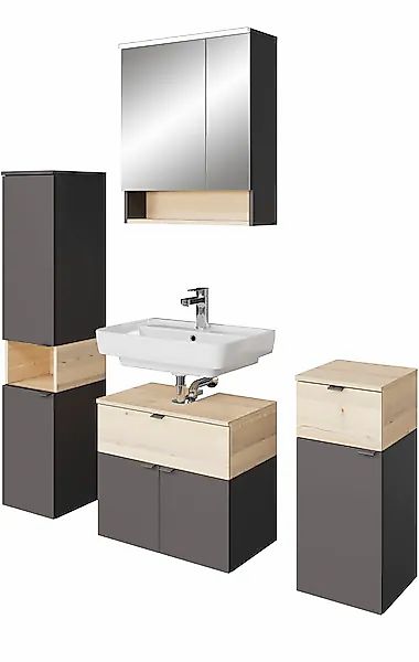 Saphir Badmöbel-Set »Quickset 394«, (Komplett-Set, 4 St.) günstig online kaufen
