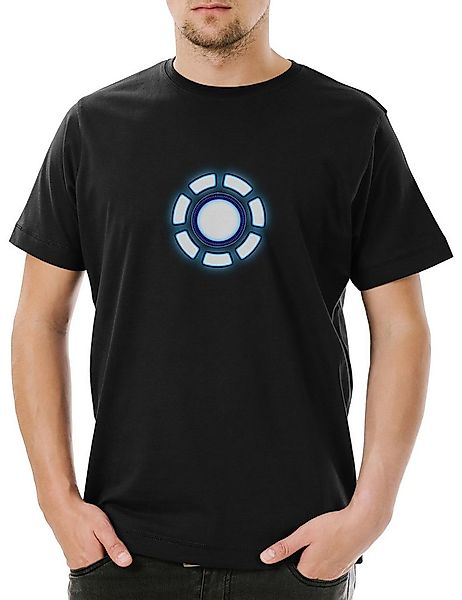 Urban Backwoods Print-Shirt Arc Reactor II Herren T-Shirt Iron Tony Stark M günstig online kaufen