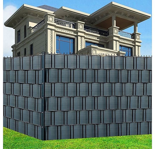 Feel2Home Sichtschutzstreifen Sichtschutz 10X HART PVC Sichtschutzstreifen günstig online kaufen