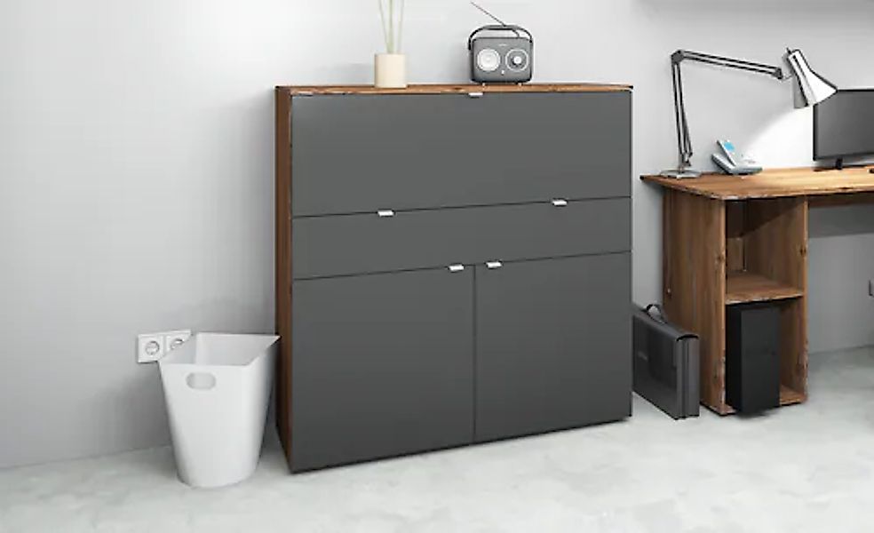 borchardt Möbel Sekretär »Dolly«, platzsparend, Home-Office-Schreibtisch, B günstig online kaufen
