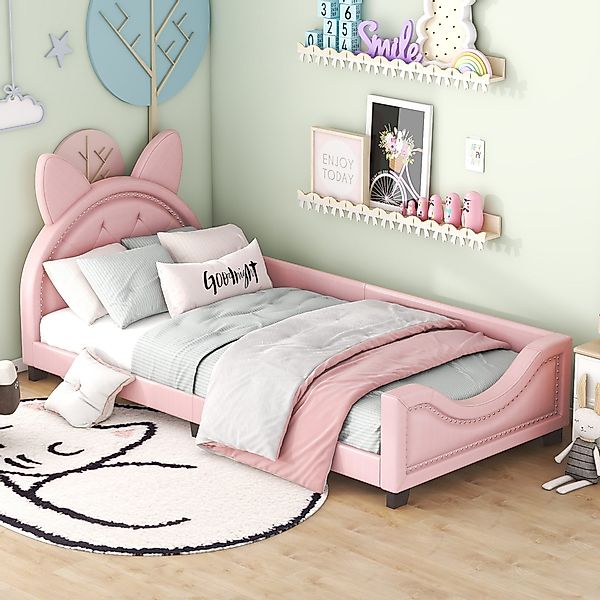 XDeer Kinderbett 90 x 200 Einzelbett, günstig online kaufen