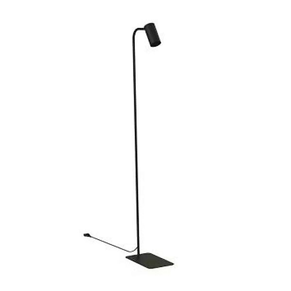 Verstellbare Stehlampe Wohnzimmer Schwarz Metall 124cm günstig online kaufen