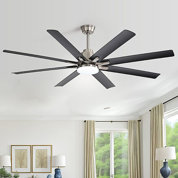 Sofucor Deckenventilator 167,5 cm moderner Deckenventilator günstig online kaufen