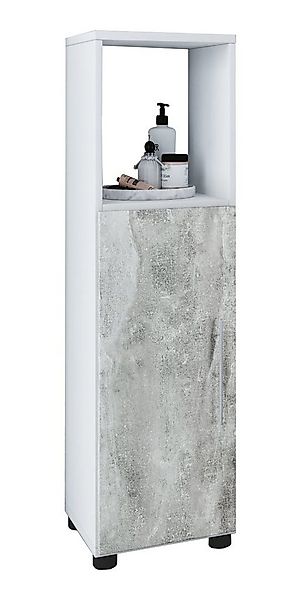 VCM Midischrank Holz Badmöbel Midischrank Badschrank Bad Flandu günstig online kaufen