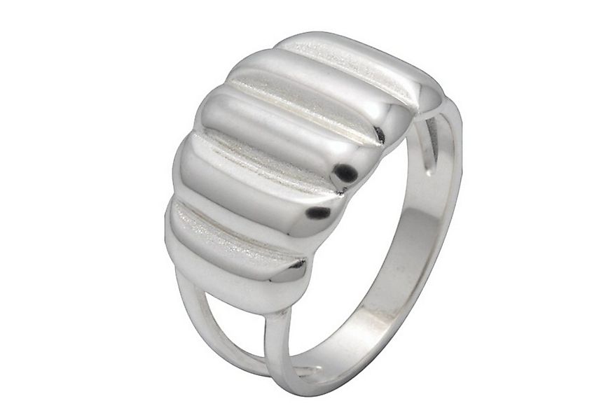 KARMA Fingerring Damenring Statement Ring groß Gold od. Silber Edelstahl (F günstig online kaufen
