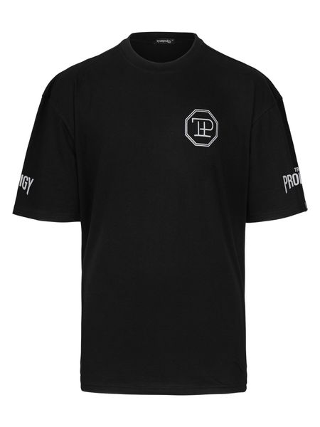 trueprodigy Oversize-Shirt Dilan Logoprint Rundhals dicker günstig online kaufen
