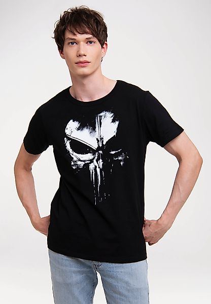LOGOSHIRT T-Shirt Marvel - Punisher Techno günstig online kaufen