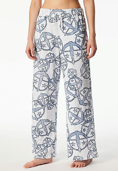 Schiesser Loungehose "SCHIESSER 150 YEARS", seitliche Taschen, weites Bein, günstig online kaufen