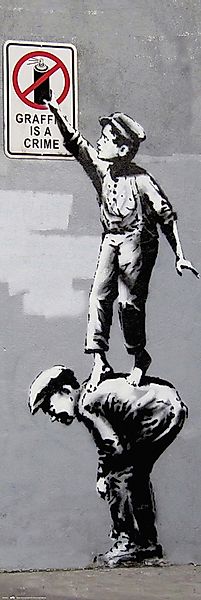 Grupo Erik Poster Banksy Poster Grafitti günstig online kaufen
