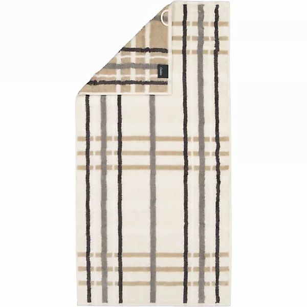 Cawö Handtücher Noblesse Check 1089 - Farbe: natur - 33 - Handtuch 50x100 c günstig online kaufen
