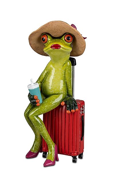 formano Dekofigur Froschlady Reise Frosch m. günstig online kaufen