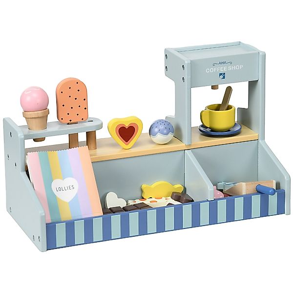 AIYAPLAY Kaufladensortiment Eisdielen-Spielset mit umfangreichem Zubehör, günstig online kaufen