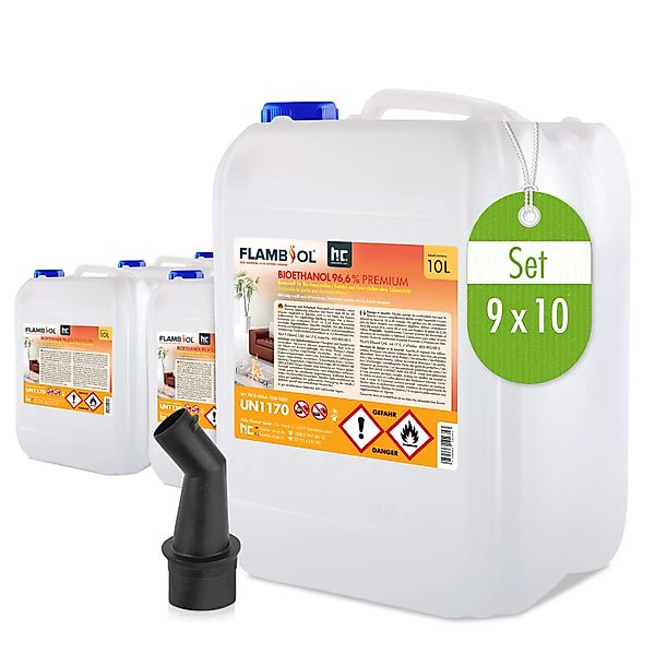 Höfer Chemie GmbH Bioethanol 9x 10 günstig online kaufen