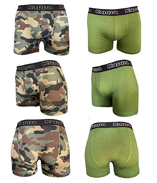 Kappa Boxershorts Kappa Herren Boxershorts 2er-Pack Camouflage u. Grün Größ günstig online kaufen