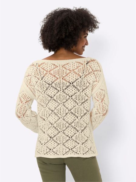 heine Strickpullover Ajourpullover günstig online kaufen