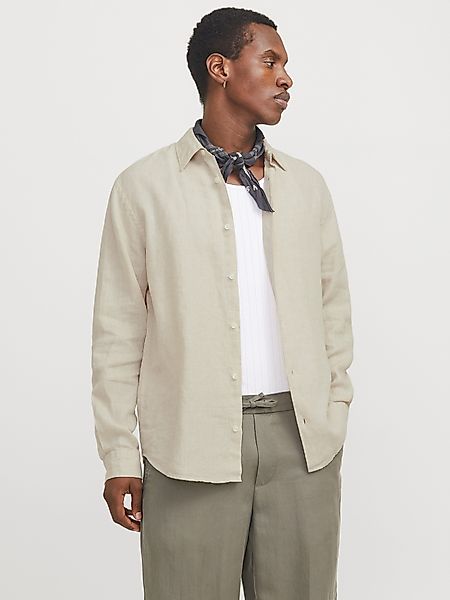 Jack & Jones Langarmhemd JPRCCLAWRENCE LINEN günstig online kaufen