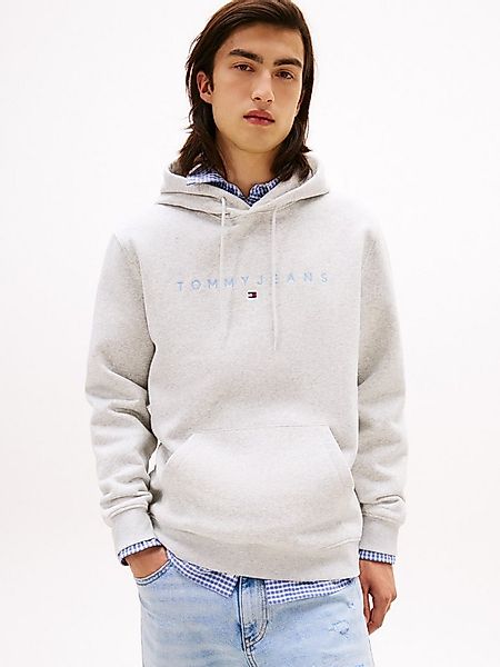 Tommy Jeans Hoodie TJM REG LINEAR LOGO HOODIE EXT mit Logo-Stickerei günstig online kaufen