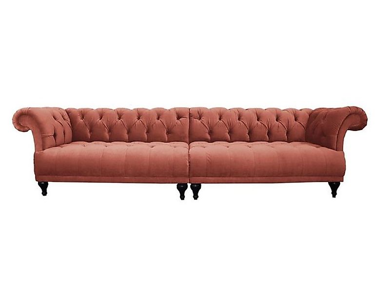 Xlmoebel 4-Sitzer Neue XXL Polster-Couch mit 4-Sitzer Leder-Sofagarnitur, H günstig online kaufen