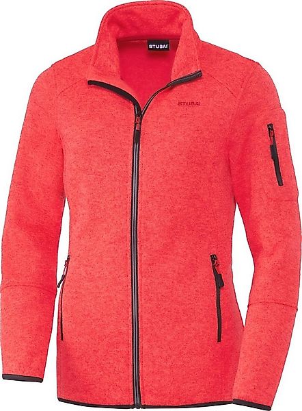 Stubai Strickfleecejacke leichte Übergangsjacke, schnelltrocknend mit Kapuz günstig online kaufen