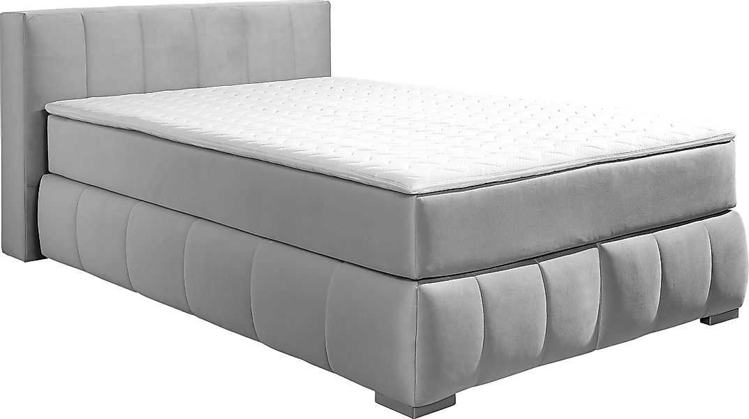 Home affaire Boxspringbett "Chelles" inkl. Topper, in XXL- Überlänge 220 cm günstig online kaufen