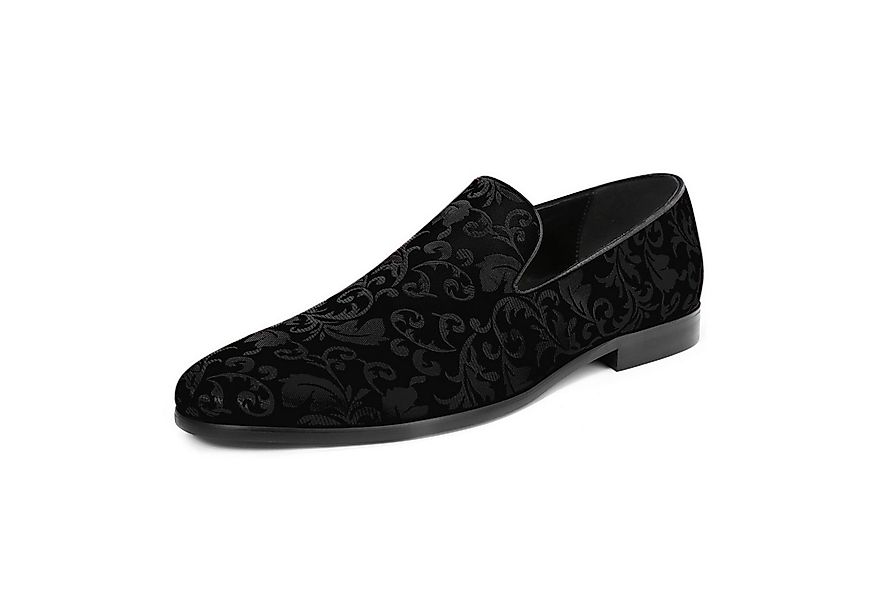 Allthemen Loafer Herren Slipper Pennyloafer mit elegantem Jacquard günstig online kaufen