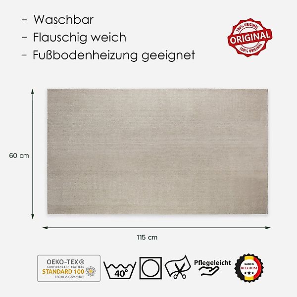DomDeco Teppich Waschbarer Teppich FEEL günstig online kaufen