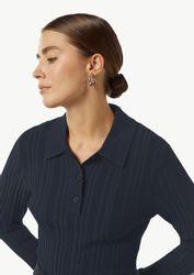 comma Strickpullover Pullover mit Polokragen (1-tlg) günstig online kaufen