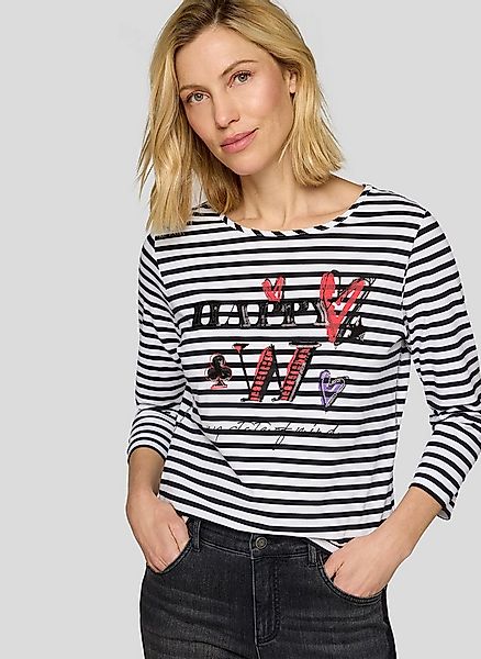 Rabe 3/4-Arm-Shirt mit Schriftzug günstig online kaufen