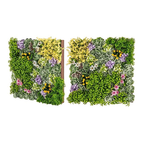 Kunstpflanze, KOMFOTTEU, Kunstpflanzen-Wand, UV Geschützt günstig online kaufen