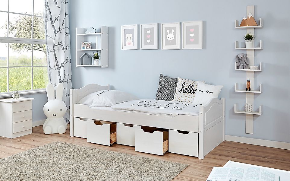 Ticaa Daybett "Leni" mit 2 Schubkästen günstig online kaufen