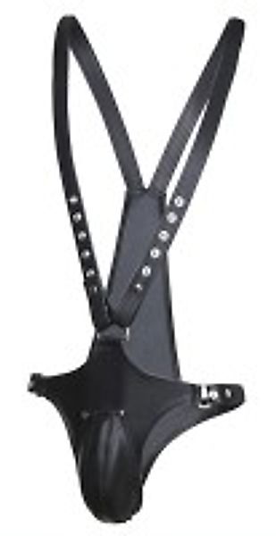 Singlet Open Strampler Simili Schwarz günstig online kaufen