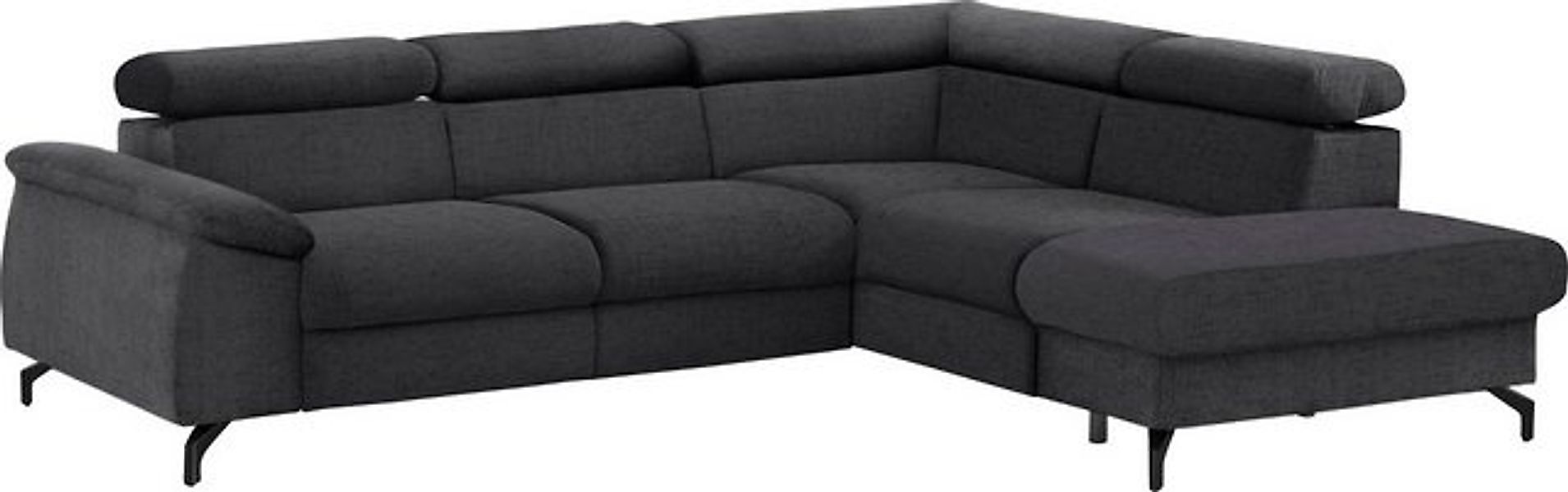 COTTA Ecksofa "Komaris L-Form", mit Kopfteilverstellung, wahlweise mit Bett günstig online kaufen