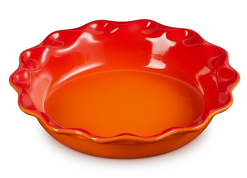 Le Creuset Pie-Form Kuchenform Steinzeug Ofenrot 23cm günstig online kaufen