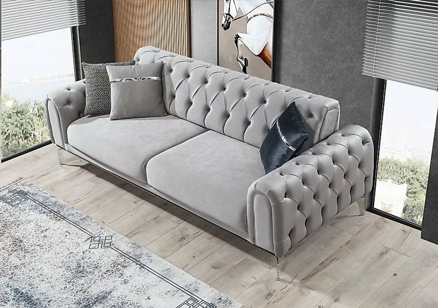 Villa Möbel Sofa London, 1 Stk. 3-Sitzer, Quality Made in Turkey, Luxus-Mic günstig online kaufen