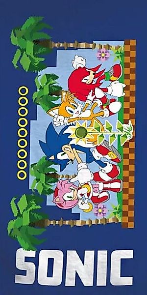 Sonic SEGA Badetuch Game Sonic Hedgehog günstig online kaufen