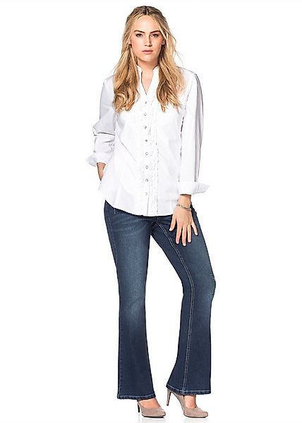 sheego by Joe Browns Bequeme Jeans Bootcut-Jeans . mit Pailletten am Bund günstig online kaufen