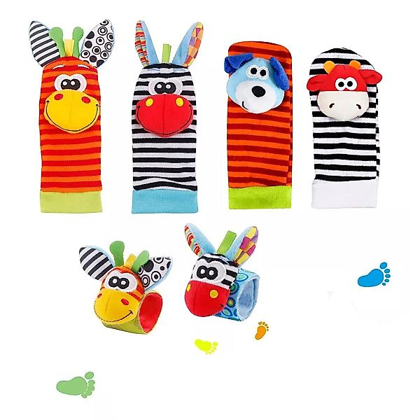 ZEUOPQ Rasselsocke Rasselsocke Baby Rasseln Spielzeug günstig online kaufen