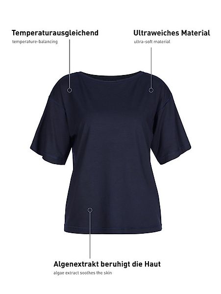 CALIDA Kurzarmshirt DEEPSLEEPWEAR Balancing Damen (1-tlg) günstig online kaufen