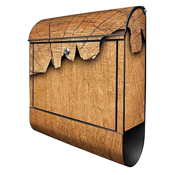 Banjado Design Briefkasten Schwarz Pulverbeschichtet 39x47x14cm 2 Schlüssel günstig online kaufen