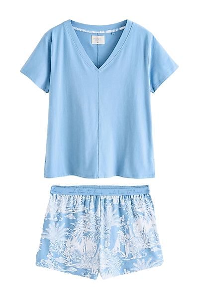 Next Pyjama Pyjamas aus Baumwollgemisch (2 günstig online kaufen