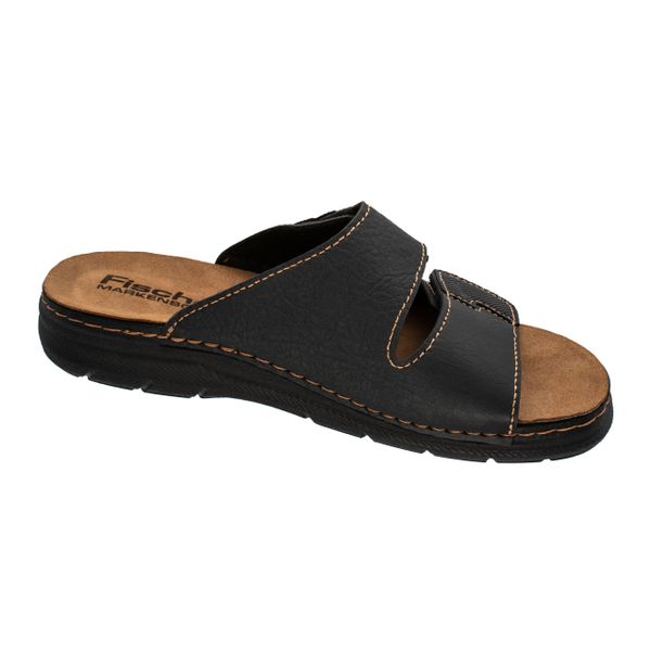 Fischer-Markenschuh Mario Pantolette aus Nappan (Lederimitat), günstig online kaufen