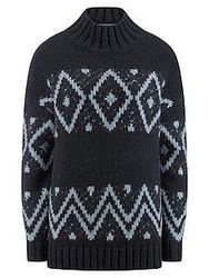 Pullover Stehkragen include schwarz günstig online kaufen