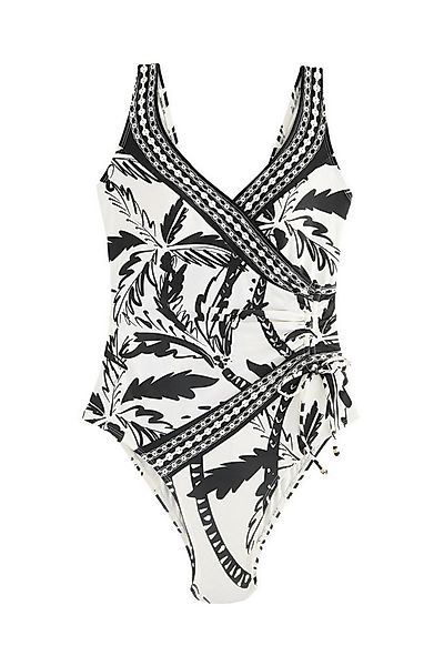 Next Badeanzug Bauchformender Badeanzug mit seitlicher Raffung (1-St) günstig online kaufen