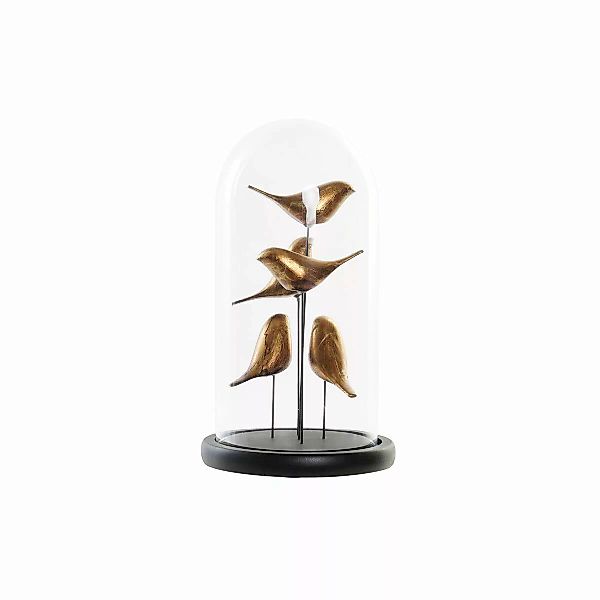 Deko-figur Dkd Home Decor Kristall Harz Vögel (17 X 17 X 32 Cm) günstig online kaufen