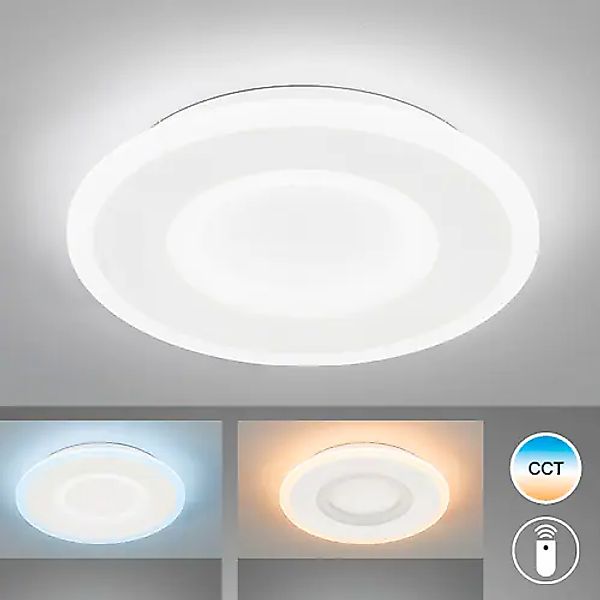 FISCHER & HONSEL LED Deckenleuchte »Bolia« LED-Modul 1 Stk. warmweiß - kalt günstig online kaufen