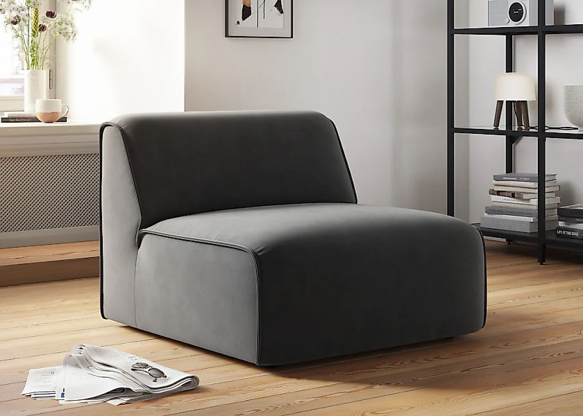 RAUM.ID Sessel "Merid Sofa-Mittelelement, Maße B/T/H: 84/97/46 cm", als Mod günstig online kaufen