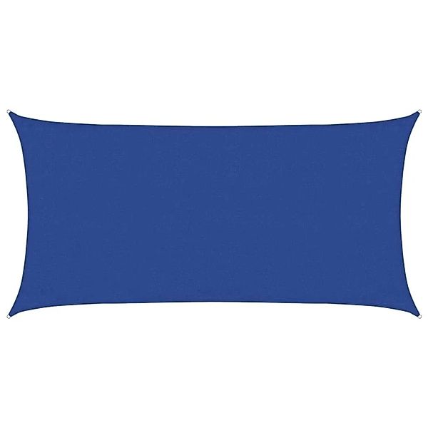 vidaXL Sonnensegel 160 g/m² Rechteckig Blau 3x6 m HDPE 311515 günstig online kaufen