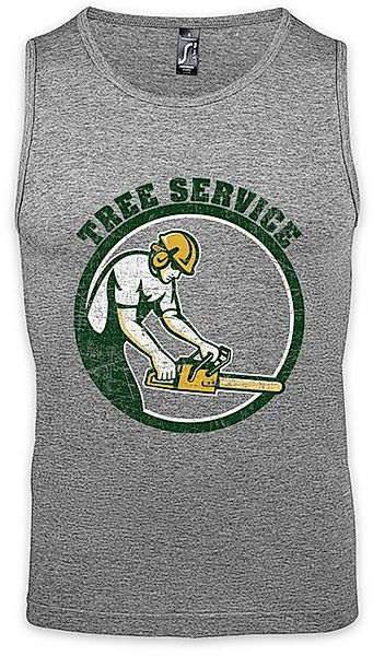 Urban Backwoods Tanktop Tree Service V Ärmelloses T-Shirt Holzfäller Axt Wa günstig online kaufen